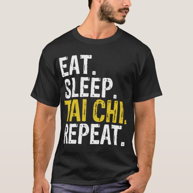 Essen Sleep Tai Chi Repeat Co. T-Shirt (Vorderseite)