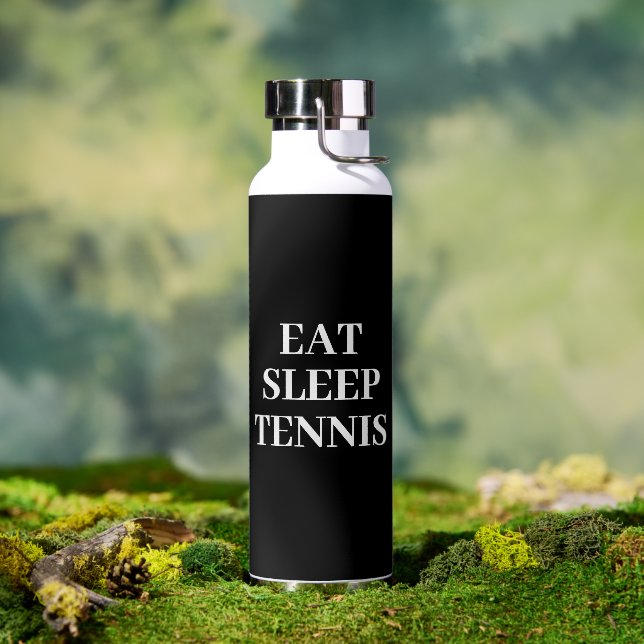 Essen Sleep Tennis Black Water Flasche (Außenbereich)