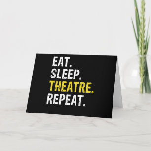 Essen Sleep Theater Wiederholung Schauspieler Dram Karte