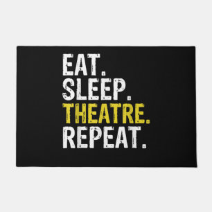 Essen Sleep Theater Wiederholung Schauspieler Gesc Fußmatte