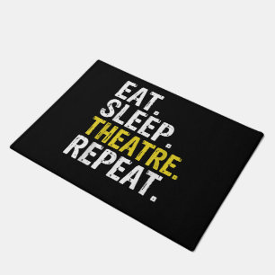 Essen Sleep Theater Wiederholung Schauspieler Gesc Fußmatte