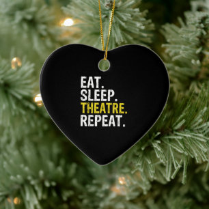 Essen Sleep Theater Wiederholung Schauspieler Gesc Keramik Ornament