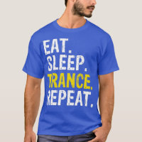 Essen Sleep Trance Wiederholen Musikgeschenk