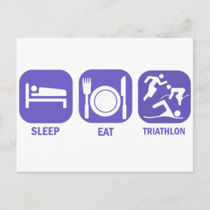 Essen Sleep Triathlon Postkarte
