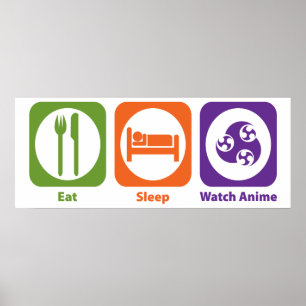 Essen Sleep Watch Anime Poster