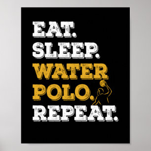 Essen Sleep Waterpolo Wiederholung Poster