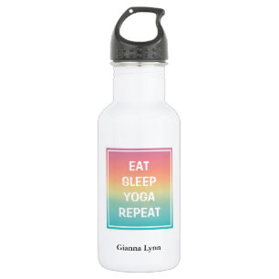 Essen Sleep Yoga Pastel Ombre Edelstahlflasche