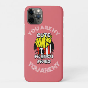 Essen, Süße Pommes Frites, Frittentag personalisie Case-Mate iPhone Hülle