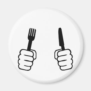 Essen - Tischbesteck Magnet