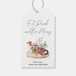 Essen, trinken & sich wohlfühlen - der von Hand G Geschenkanhänger