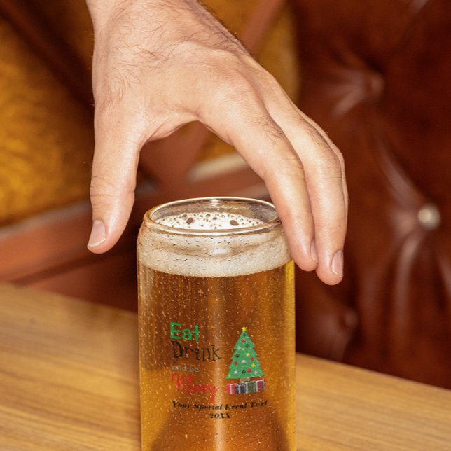 Essen, Trinken und ausgelassen Feiern Dosenglas (Von Creator hochgeladen)