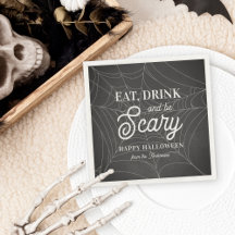 Essen, trinken und Beängstigendes Halloween-Party 