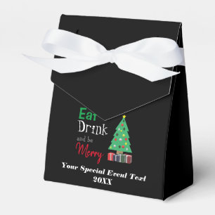 Essen, Trinken und fröhlich sein Geschenkschachtel