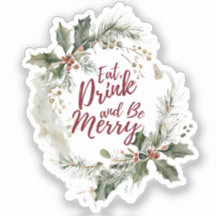 Essen, trinken und sich gut aufkleben