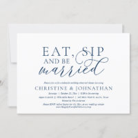 Essen, trinken und Verheiratet sein, Hochzeit Prob