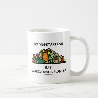 Essen Vegetarier Fleisch fressende Pflanzen? Tasse