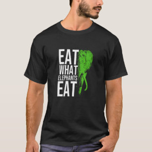Essen, was Elefanten essen für vegetarische Männer T-Shirt