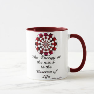 *Essence von Life* - Aristoteles-Zitat Tasse