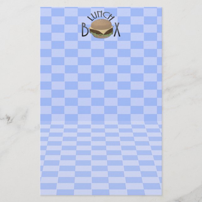 Essensbox Briefpapier (Vorderseite)