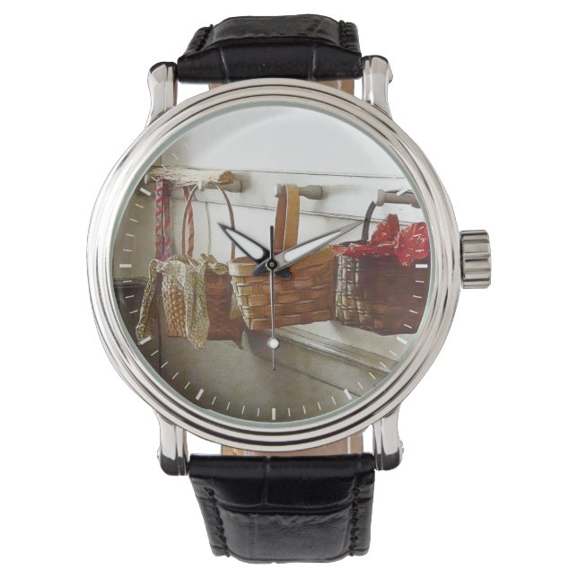 Essenskörbe Armbanduhr (Vorderseite)