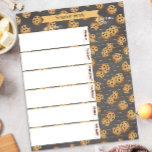 Essensplaner und Lebensmittelliste Notepad | Choco Notizblock<br><div class="desc">Bleibe auf süßeste Art mit diesem Ceky-Chef-Planner und einem Shopping-List-Notizblock mit Schokoladendick! Mit spielerischen Cookie-Illustrationen und einem benutzerfreundlichen Format hilft Ihnen dieses Doppel-Doppel-Notizblock bei der Planung von wöchentlichen Speisen und bei der Erfüllung der Lebensmittelanforderungen an einer Stelle. Ideal für fleißige Eltern, Keksfreunde oder jeden, der will, das Planen etwas zu...</div>