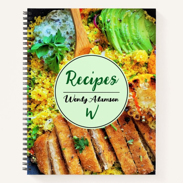 Essensrezepte Buch. für Zuhause Cooks & Koch | Koc Notizbuch (Vorderseite)