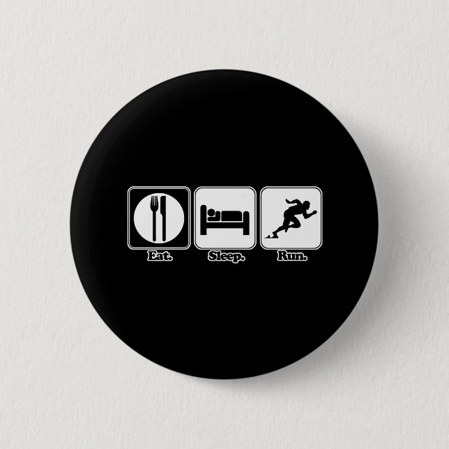 Essensschlaf Button (Vorderseite)