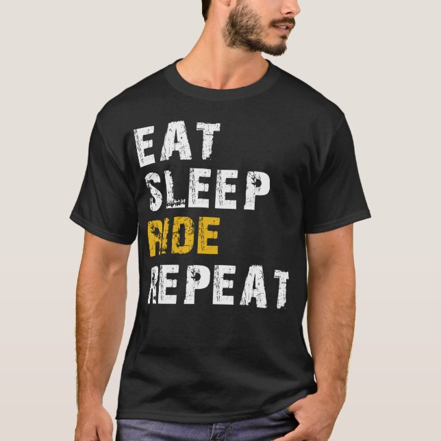 Essensschlafreiten T-Shirt (Vorderseite)