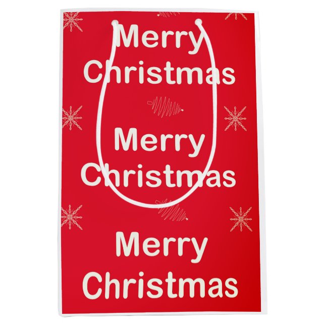 Essensschüsseln Mittlere Geschenktüte (Vorderseite)