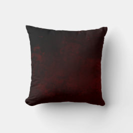 Essential Deep Dark Burgundy Motected Urban Grunge Kissen