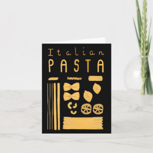 Essential Italy Notecard - Italienische Pasta Karte