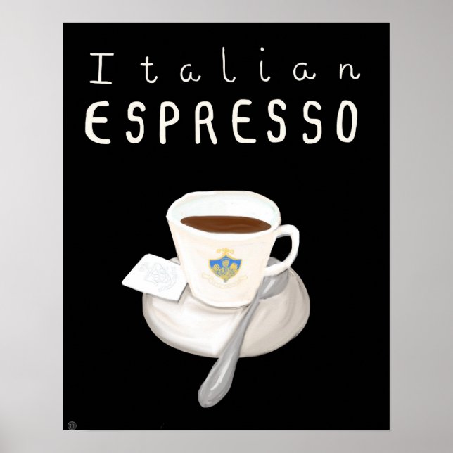 Essential Italy Poster - Italian Espresso (Vorne)