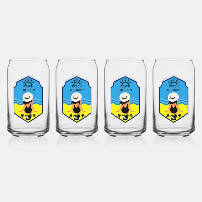 Essential Summer Beach Dosenglas (Vorderseite)