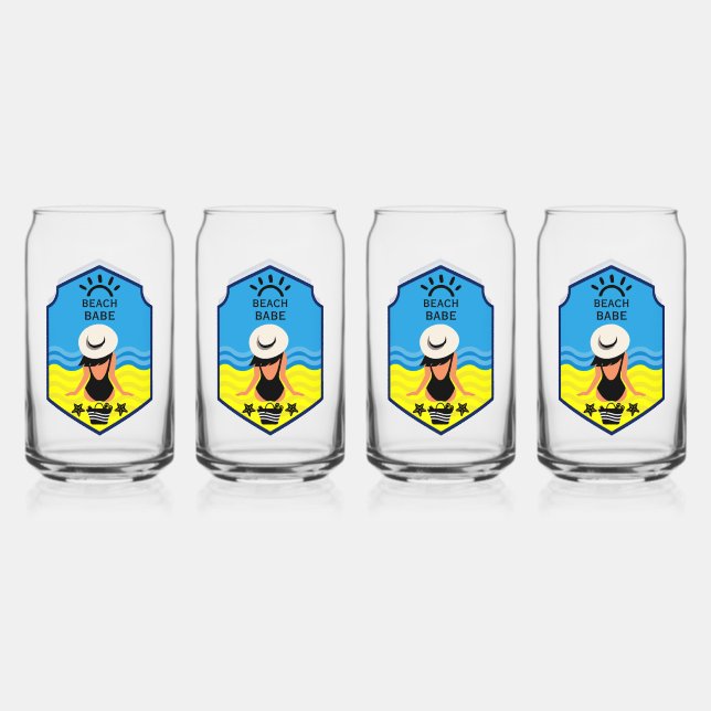 Essential Summer Beach Dosenglas (Vorderseite)
