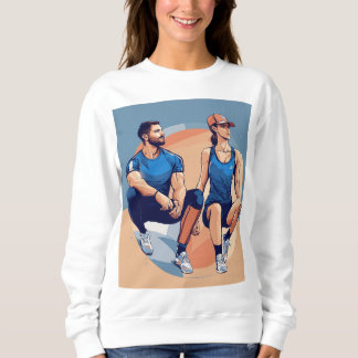 "Essential Women's Cotton T - Shirt" "Chic & Comfy Sweatshirt