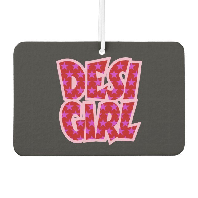 Essentials Bollywood Inspirierte Geschenke Autolufterfrischer (Vorderseite)