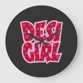 Essentials Bollywood Inspirierte Geschenke Große Wanduhr