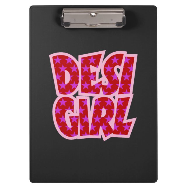 Essentials Bollywood Inspirierte Geschenke Klemmbrett (Vorderseite)