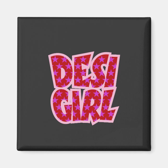 Essentials Bollywood Inspirierte Geschenke Magnet (Vorne)