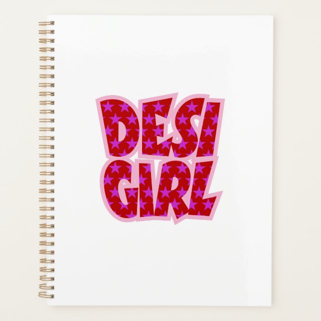 Essentials Bollywood Inspirierte Geschenke Planer (Vorderseite)