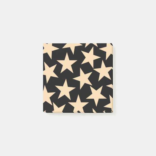 Essentials des Black Star Celestial Cosmic Desk Post-it Klebezettel (Vorderseite)