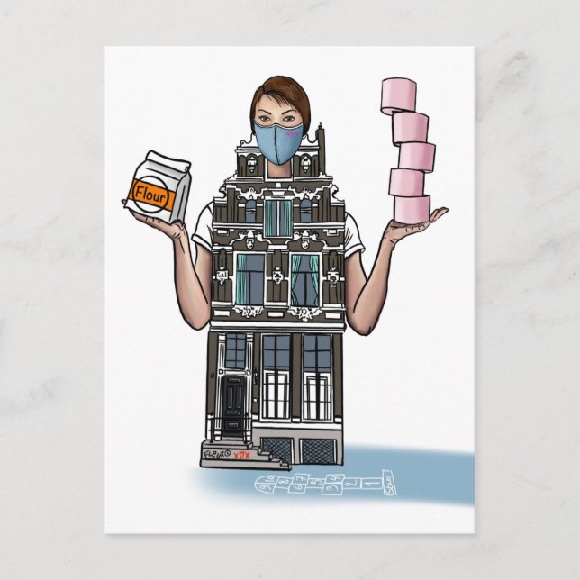 "Essentials" Postkarte (Vorderseite)