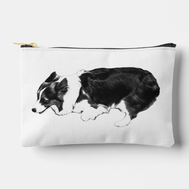 Essentielle Tasche mit Corgi-Reißverschluss (Vorderseite)