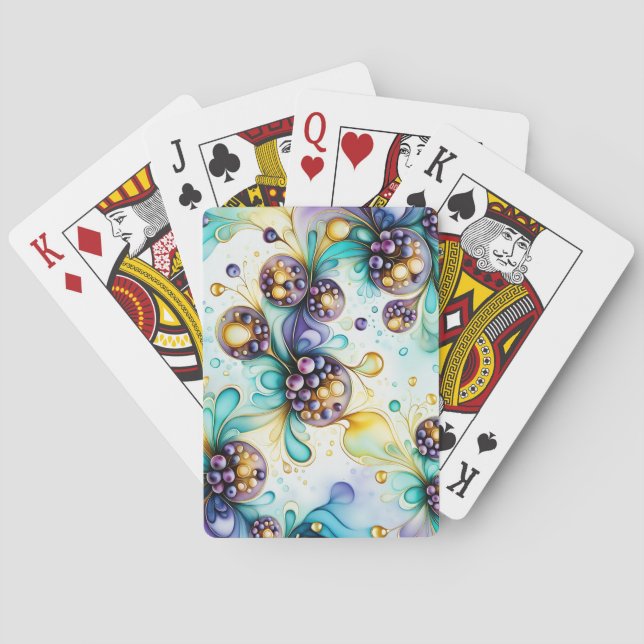 Essenz der Blueberry-Norm Spielkarten (Rückseite)