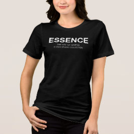 ESSENZ  Minimalistische Typografie Tri-Blend Shirt