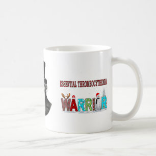 Essenzielle Thrombozythämie Krieger Weihnachten Kaffeetasse