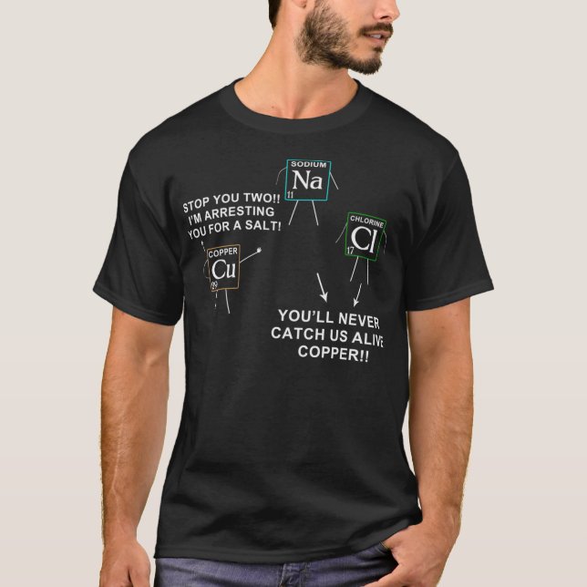Essenzieller T - Shirt der Chemie (Vorderseite)