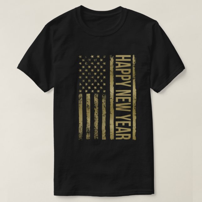 Essenzieller T - Shirt des neuen Jahres (Design vorne)