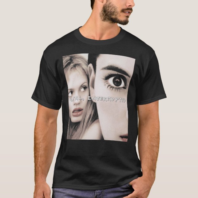 Essenzieller T - Shirt für Mädchen unterbrochen (Vorderseite)