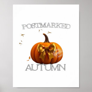 Essenzieller T - Shirt im Herbst Poster
